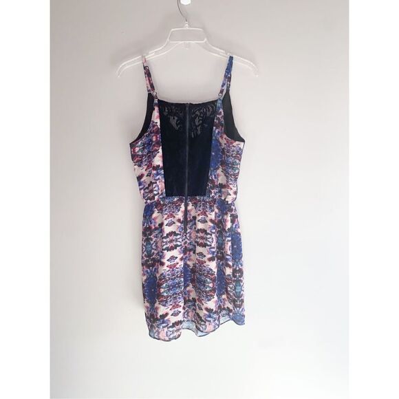 Sam Edelman Babydoll High Low Tank Slip Dress Lace Y2K Fairy Wimsigoth Small - Picture 9 of 15